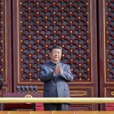 Au pouvoir depuis 12 et 20 ans, Xi Jinping et Vladimir Poutine n'ont jamais manifesté leur intention de quitter le pouvoir ou de signaler un potentiel successeur politique. KEYSTONE/AP